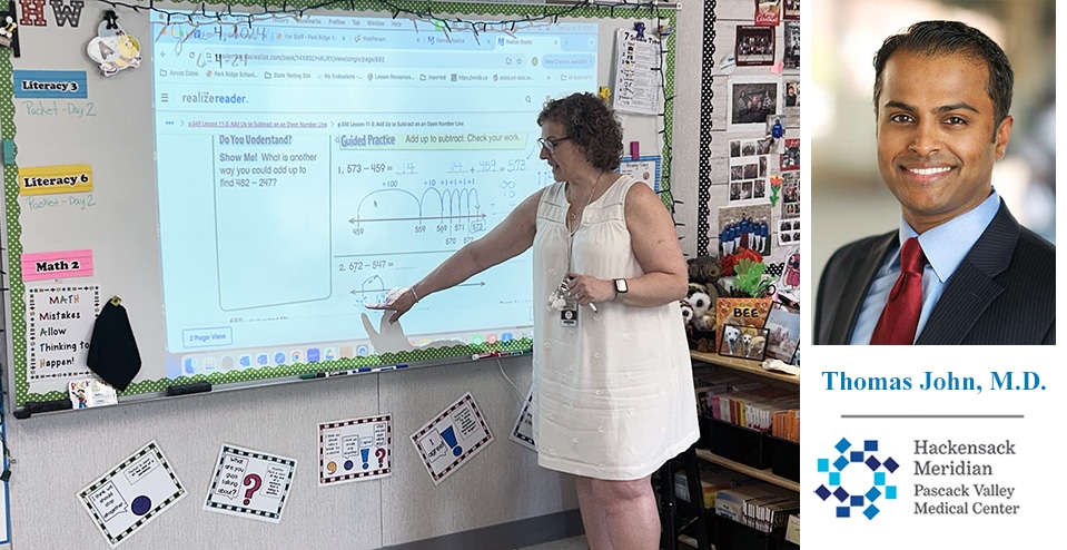 Teacher finds relief with joint surgeries and rehab exercises